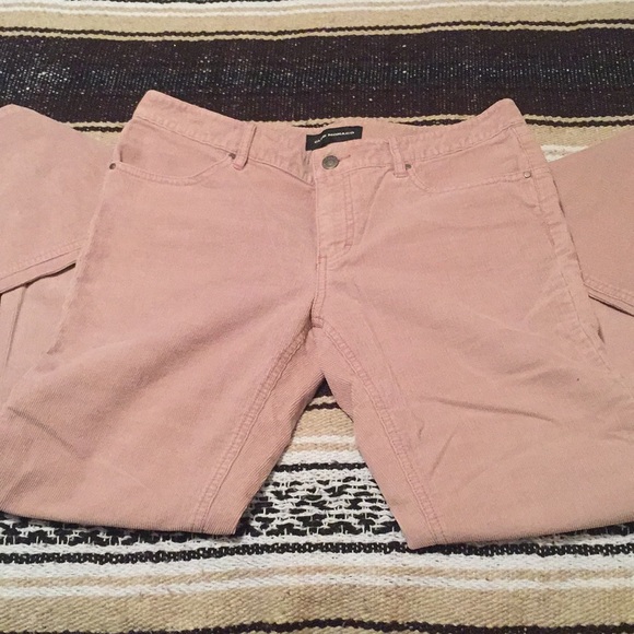 Club Monaco Light Pink Corduroy Jeans - Picture 2 of 6